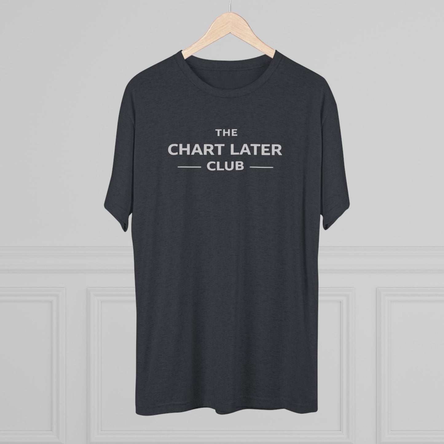 Chart Later Club Icon Tee