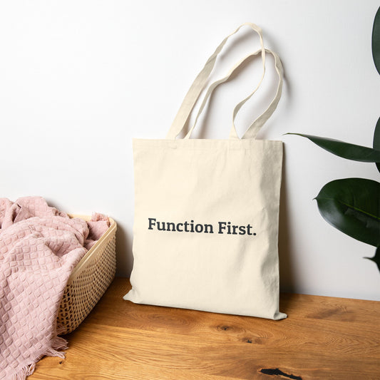 Function First Cotton Tote