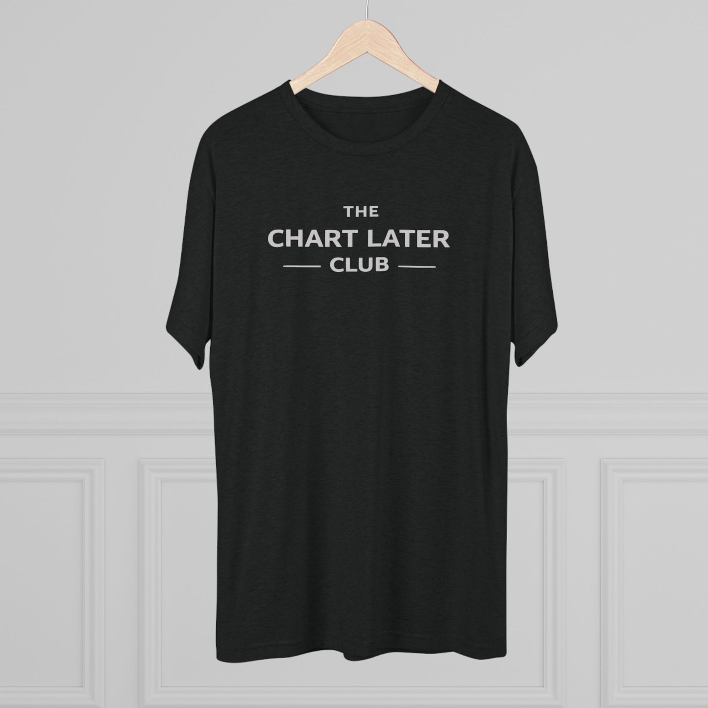 Chart Later Club Icon Tee