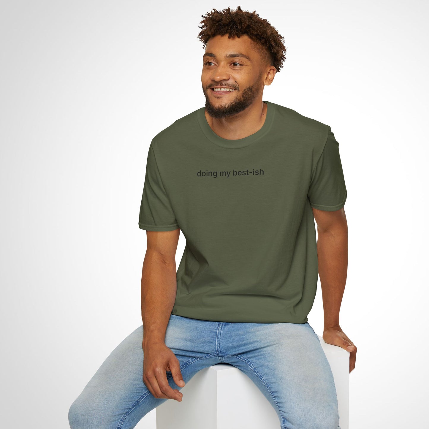 Doing My Best-ish T-Shirt – Casual Minimalist Motivational Tee