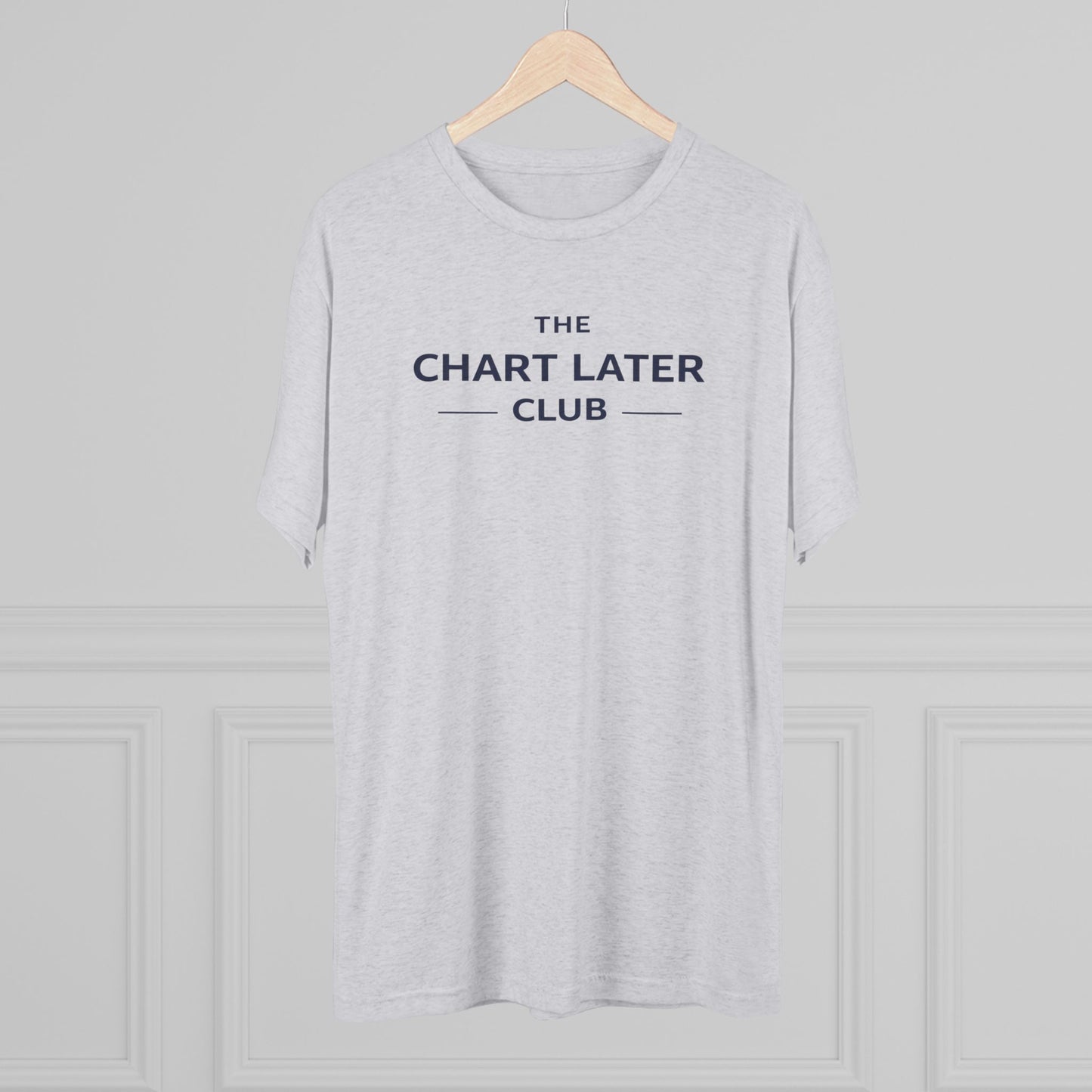 Chart Later Club Icon Tee