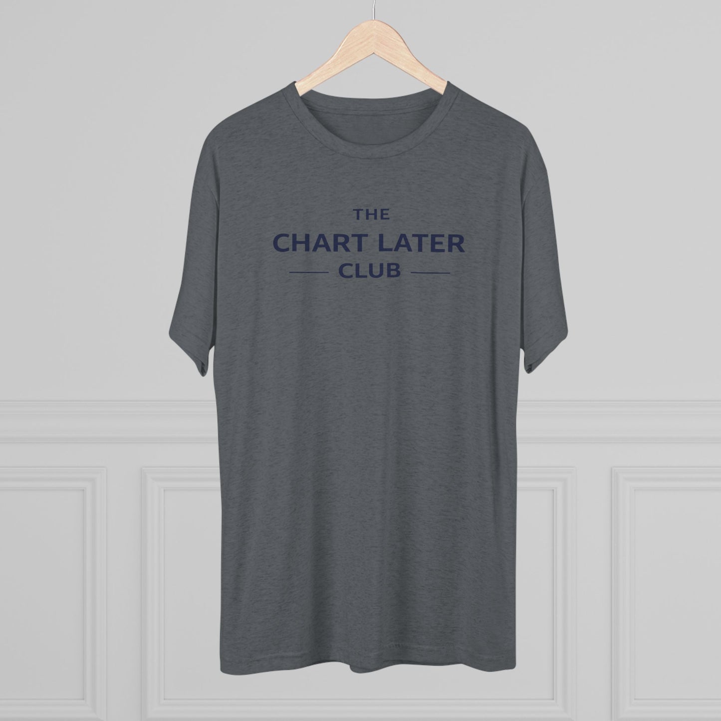 Chart Later Club Icon Tee
